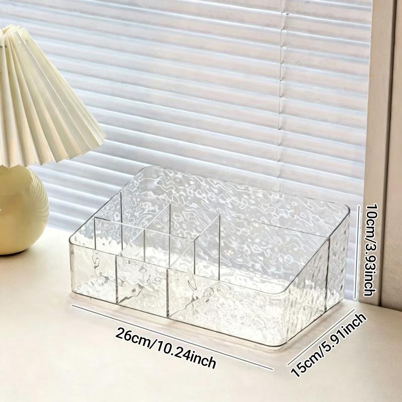 6 Compartment Clear Cosmetic S - Luxury Skincare Tools 评论和价格