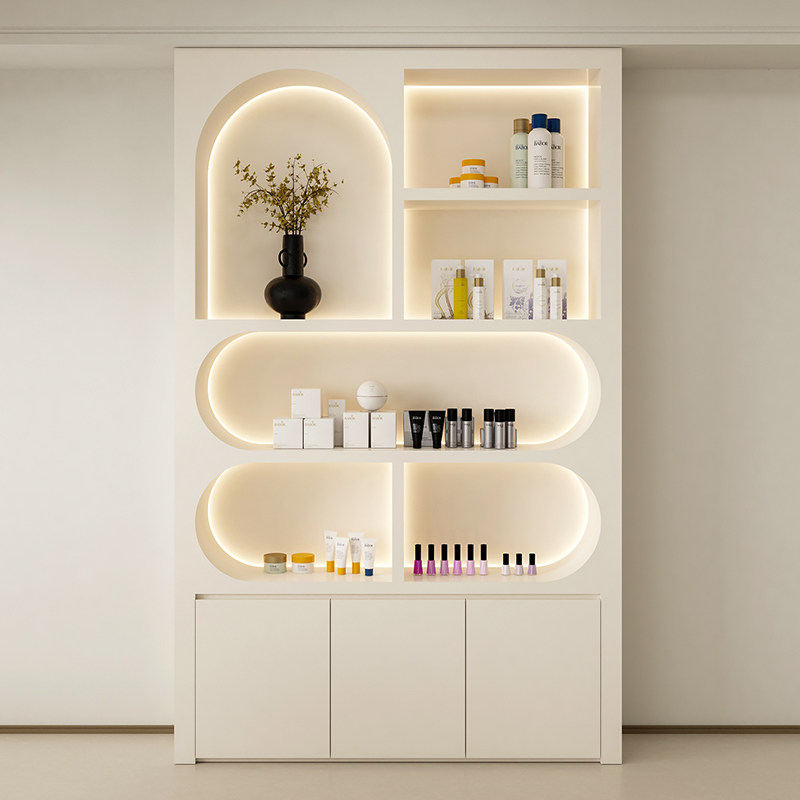 & Luxury Display Cabinet Skinc - Luxury Skincare Shop 评论和价格