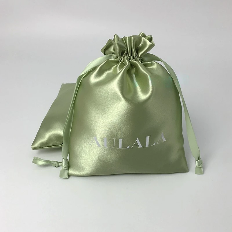 Custom Print Logo Satin Jewelr - Luxury Skincare Packaging 评论和价格