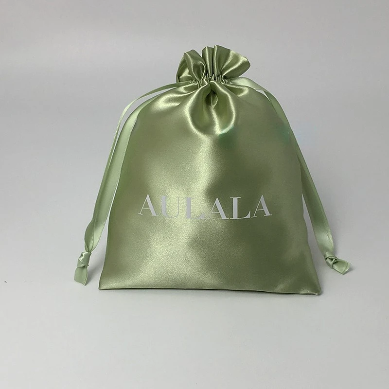 Custom Print Logo Satin Jewelr - Luxury Skincare Packaging 评论和价格