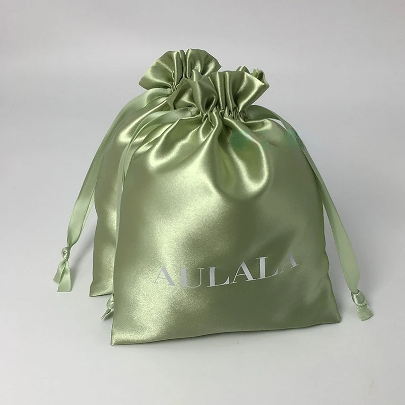 Custom Print Logo Satin Jewelr - Luxury Skincare Packaging 评论和价格