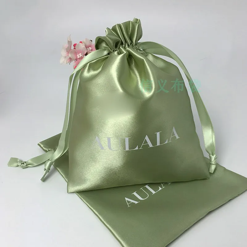 Custom Print Logo Satin Jewelr - Luxury Skincare Packaging 评论和价格